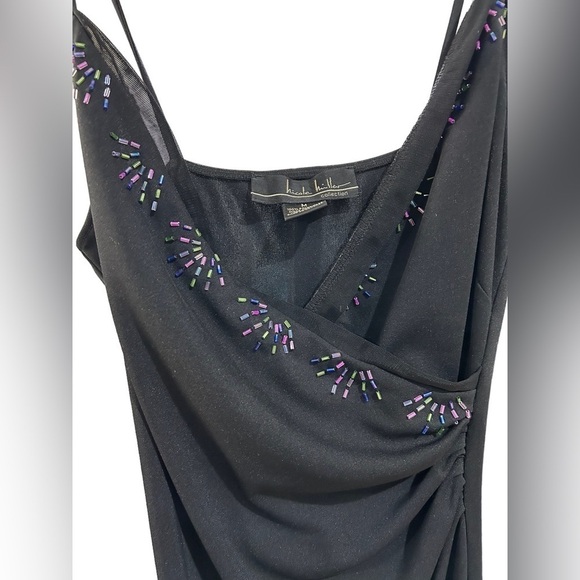 Nicole Miller Dresses & Skirts - Nicole Miller Black Beaded Accent Dress